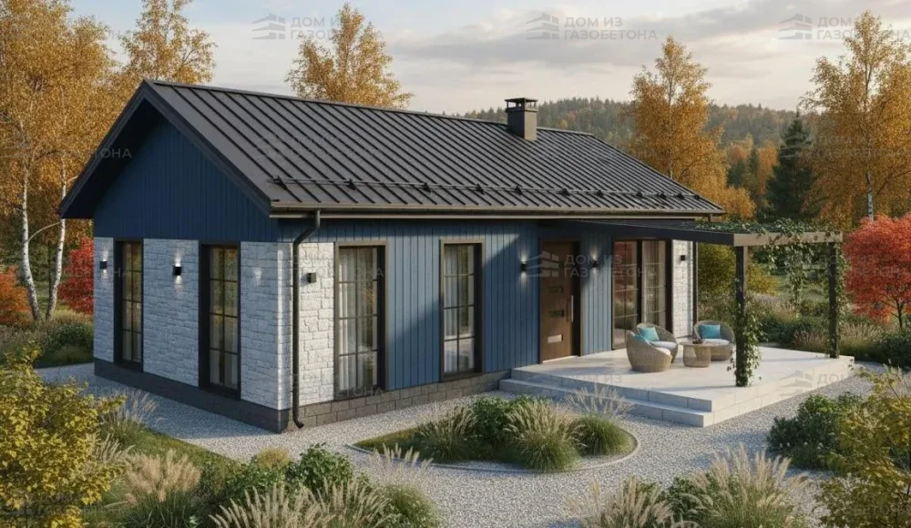 Проект Двухэтажный дом 19 на 11, 221 м2