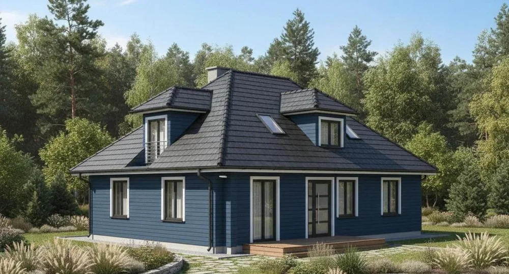 Проект Двухэтажный дом 13 на 14, 172 м2