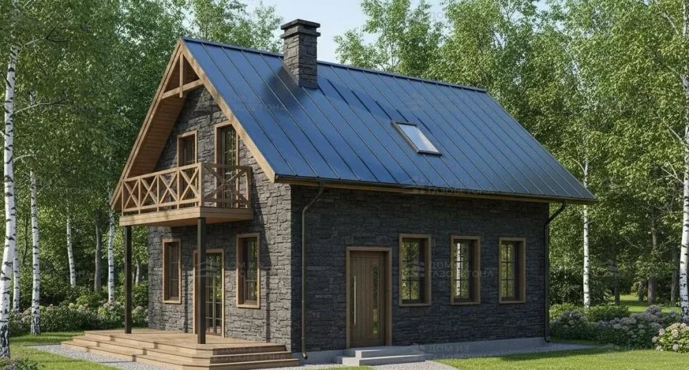 Проект Двухэтажный дом 9 на 10, 109 м2