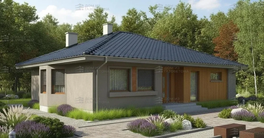 Проект Двухэтажный дом 16 на 14, 136 м2