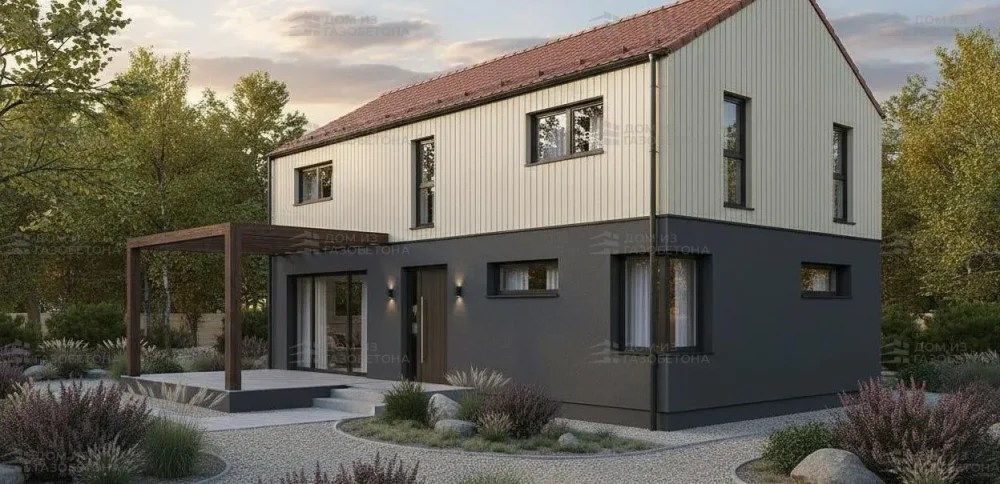 Проект Одноэтажный дом 15 на 11, 103 м2