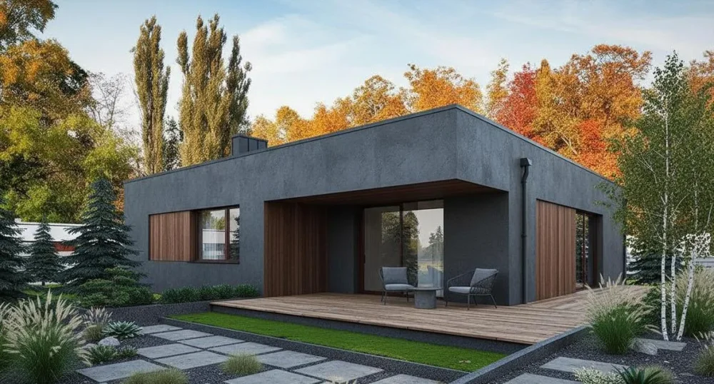 Проект Одноэтажный дом 13 на 14, 117 м2